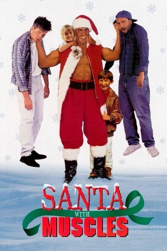 Santa with Muscles Poster of Santa with Muscles