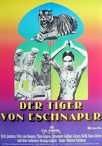 The Tiger of Eschnapur Poster of The Tiger of Eschnapur