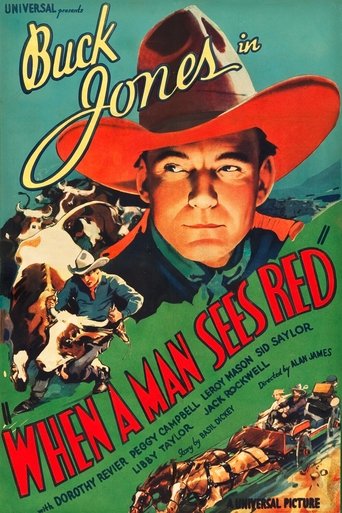 When a Man Sees Red Poster of When a Man Sees Red