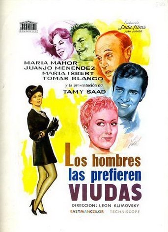 Los hombres las prefieren viudas Poster of Los hombres las prefieren viudas