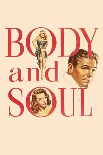 Body and Soul Poster of Body and Soul