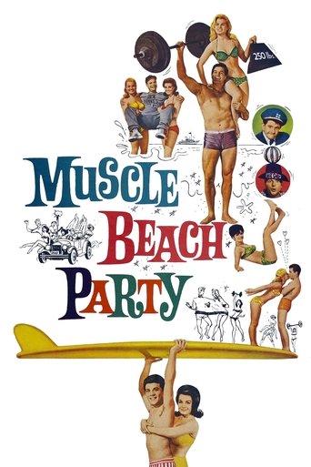 Muscle Beach Party Poster of Muscle Beach Party
