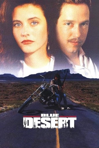 Blue Desert Poster of Blue Desert