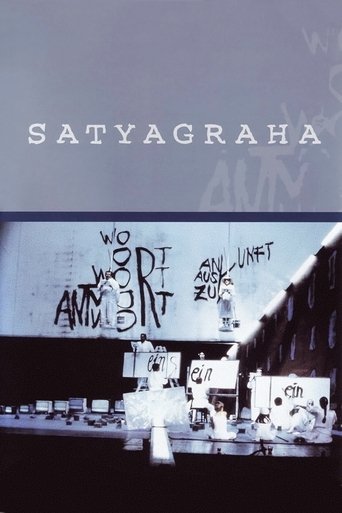 Philip Glass: Satyagraha Poster of Philip Glass: Satyagraha