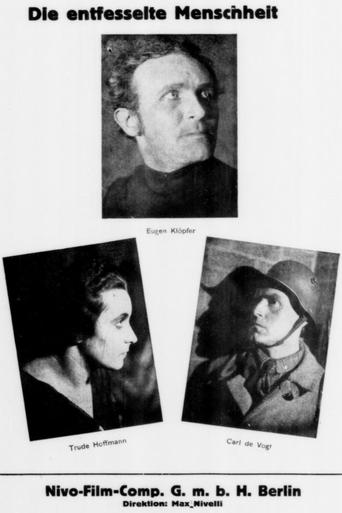 Die entfesselte Menschheit Poster of Die entfesselte Menschheit