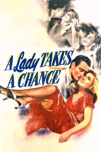 A Lady Takes a Chance Poster of A Lady Takes a Chance