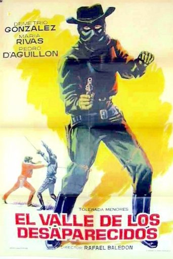 El jinete solitario en El valle de los desaparecidos: La venganza del jinete solitario Poster of El jinete solitario en El valle de los desaparecidos: La venganza del jinete solitario