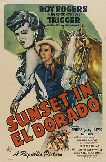 Sunset in El Dorado Poster of Sunset in El Dorado