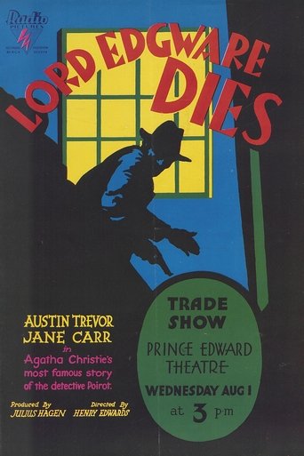 Lord Edgware Dies Poster of Lord Edgware Dies