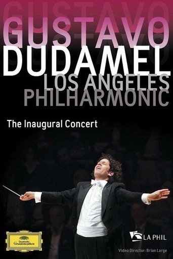 Gustavo Dudamel and the Los Angeles Philharmonic: The Inaugural Concert Poster of Gustavo Dudamel and the Los Angeles Philharmonic: The Inaugural Concert