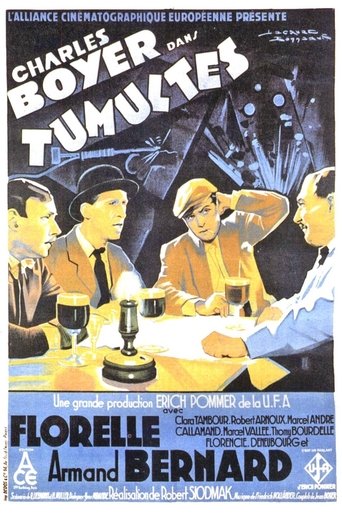Tumultes Poster of Tumultes