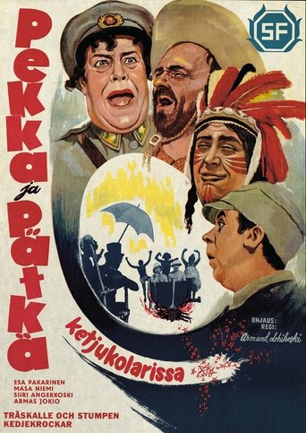 Pekka ja Pätkä ketjukolarissa Poster of Pekka ja Pätkä ketjukolarissa