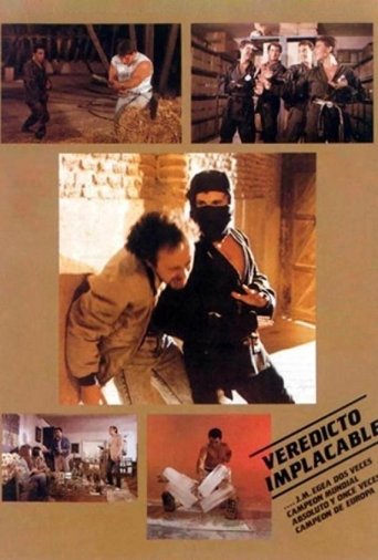 Veredicto implacable Poster of Veredicto implacable