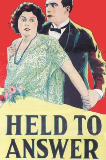 Held to Answer Poster of Held to Answer