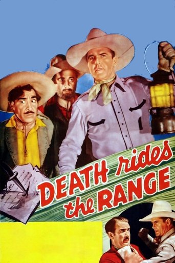 Death Rides the Range Poster of Death Rides the Range