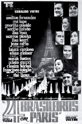 Quatro Brasileiros em Paris Poster of Quatro Brasileiros em Paris