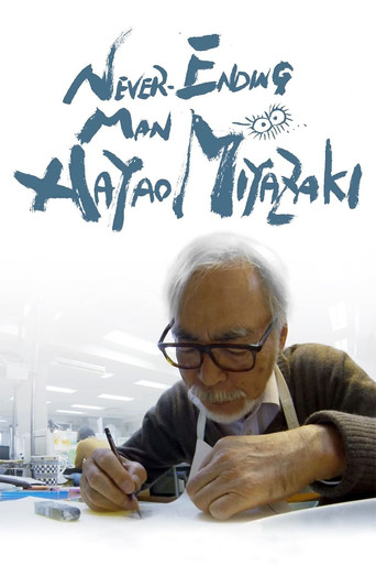 Never-Ending Man: Hayao Miyazaki Poster of Never-Ending Man: Hayao Miyazaki