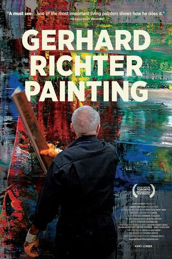 Gerhard Richter Painting Poster of Gerhard Richter Painting