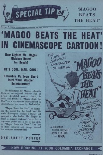 Magoo Beats the Heat Poster of Magoo Beats the Heat