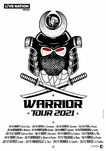IAM - Warrior Tour 2021 - Live à l'Olympia Poster of IAM - Warrior Tour 2021 - Live à l'Olympia