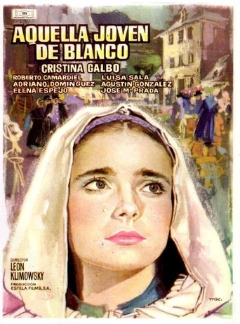 Aquella joven de blanco Poster of Aquella joven de blanco