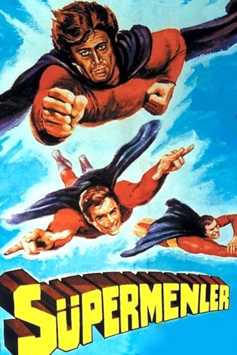 3 Supermen Against Godfather Poster of 3 Supermen Against Godfather