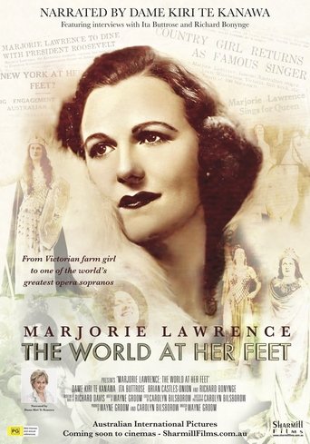 Marjorie Lawrence: The World at Her Feet Poster of Marjorie Lawrence: The World at Her Feet