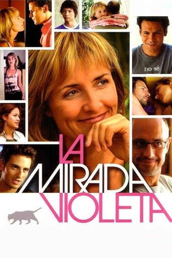 La mirada violeta Poster of La mirada violeta