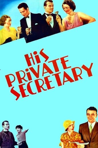 His Private Secretary Poster of His Private Secretary