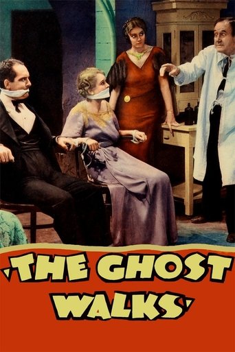 The Ghost Walks Poster of The Ghost Walks