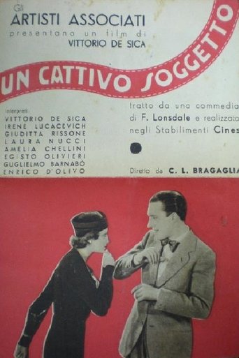 Un cattivo soggetto Poster of Un cattivo soggetto