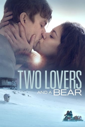Two Lovers and a Bear Poster of Two Lovers and a Bear