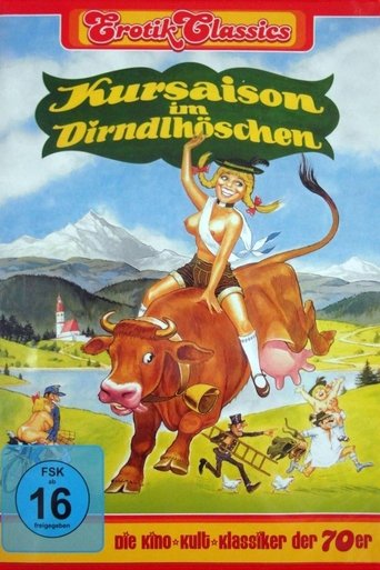 Kursaison im Dirndlhöschen Poster of Kursaison im Dirndlhöschen