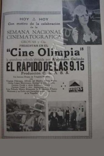 El rápido de las 9.15 Poster of El rápido de las 9.15