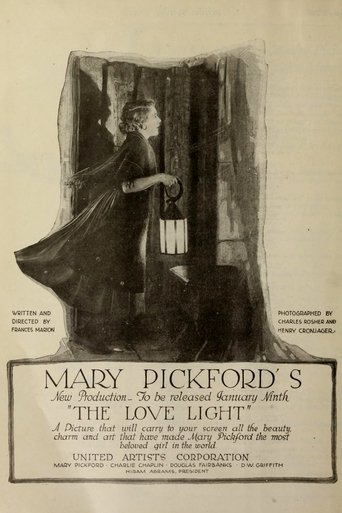 The Love Light Poster of The Love Light