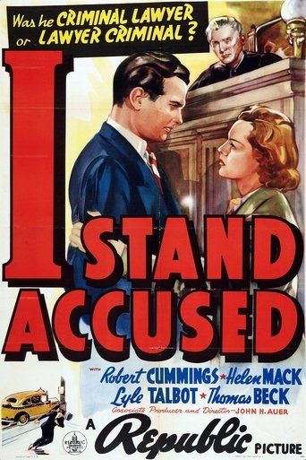 I Stand Accused Poster of I Stand Accused