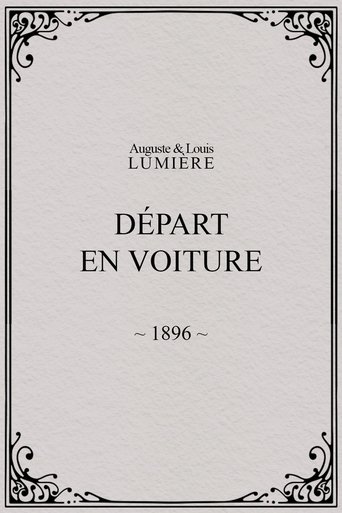 Départ en voiture Poster of Départ en voiture