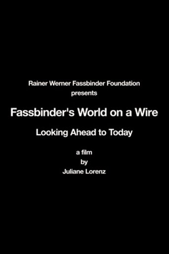 Rainer Werner Fassbinder's World on a Wire: Looking Ahead to Today Poster of Rainer Werner Fassbinder's World on a Wire: Looking Ahead to Today