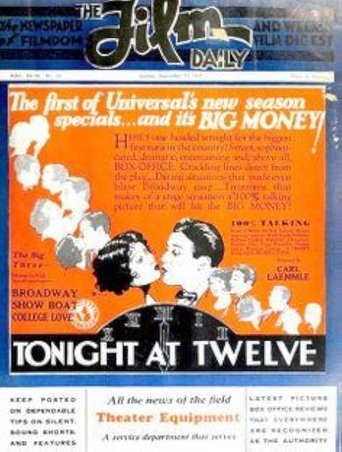 Tonight at Twelve Poster of Tonight at Twelve