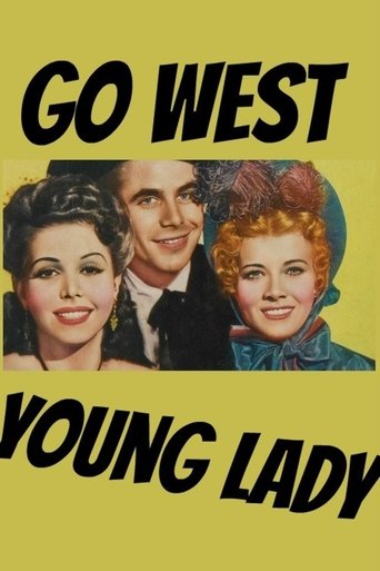 Go West, Young Lady Poster of Go West, Young Lady