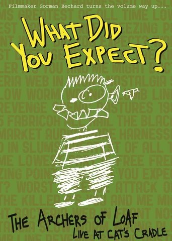 What Did You Expect: The Archers of Loaf Live at Cat's Cradle Poster of What Did You Expect: The Archers of Loaf Live at Cat's Cradle