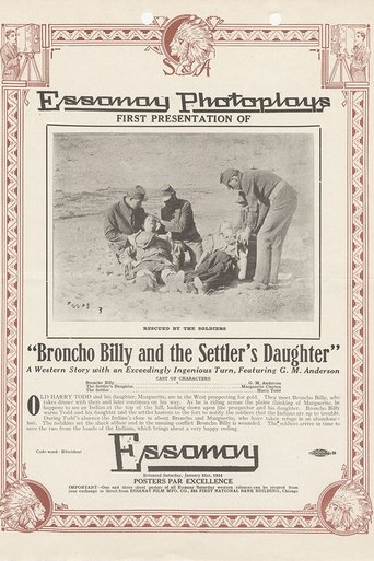 Broncho Billy and the Settler's Daughter Poster of Broncho Billy and the Settler's Daughter