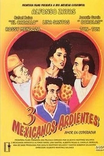 Tres Mexicanos ardientes Poster of Tres Mexicanos ardientes