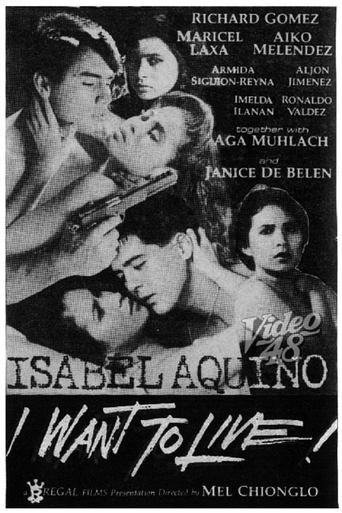 Isabel Aquino: I Want to Live Poster of Isabel Aquino: I Want to Live