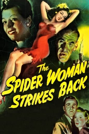 The Spider Woman Strikes Back Poster of The Spider Woman Strikes Back