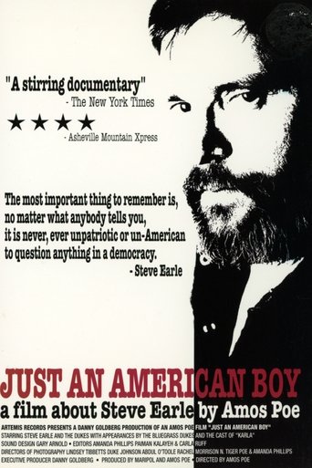 Just an American Boy: A Film About Steve Earle Poster of Just an American Boy: A Film About Steve Earle