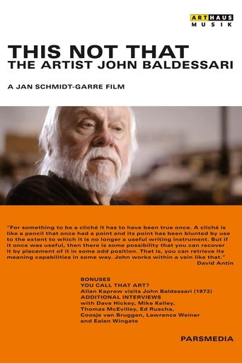 This Not That: The Artist John Baldessari Poster of This Not That: The Artist John Baldessari
