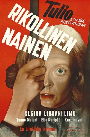 Rikollinen nainen Poster of Rikollinen nainen
