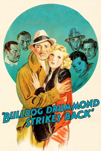 Bulldog Drummond Strikes Back Poster of Bulldog Drummond Strikes Back