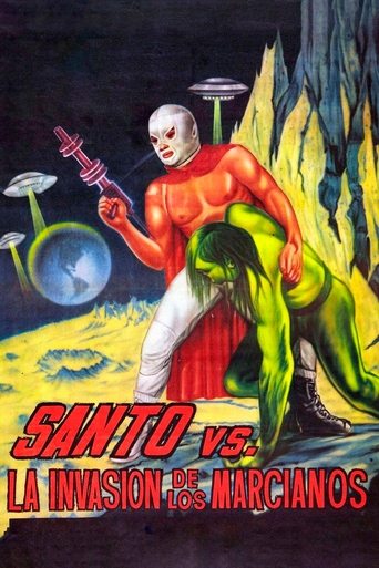 Santo vs. the Martian Invasion Poster of Santo vs. the Martian Invasion